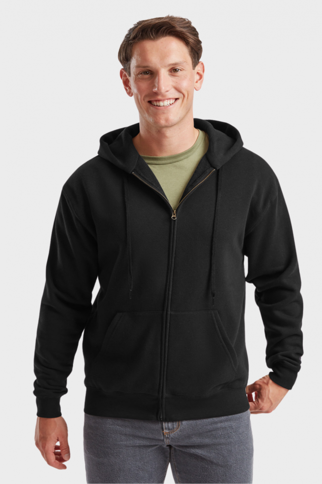 Premium Unisex Hooded Sweatshirt, Black
