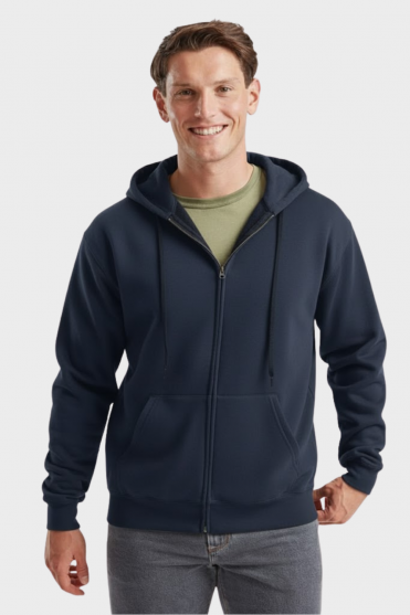 Premium Unisex Hooded Sweatshirt, Navy