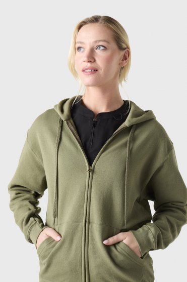 Premium Unisex Hooded Sweatshirt, Olive