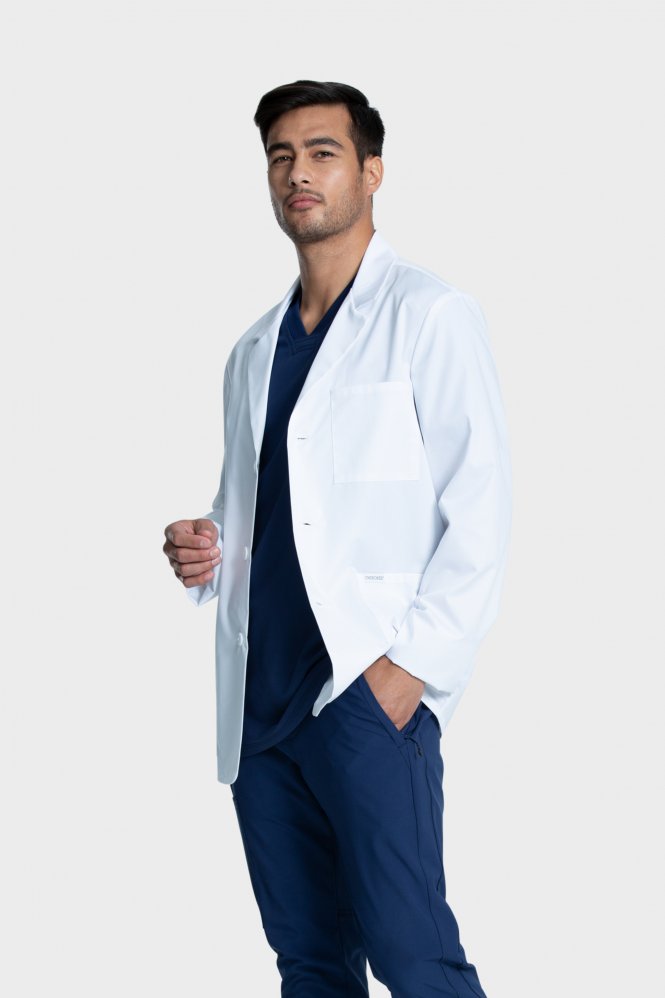 Project Lab by Cherokee Unisex Consultation Coat, White