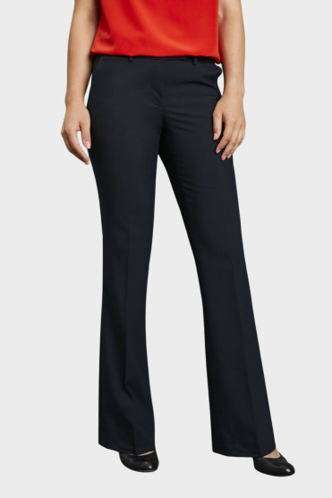 Qualitas Women's Bootleg Trousers, Reg. Fit, Tall Length, Dark Navy