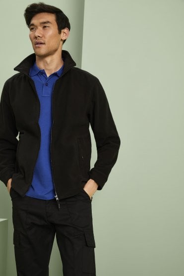 Regatta Unisex Signature Full Zip Fleece Black