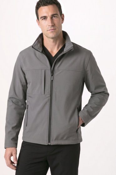 Result Men's Classic Softshell Jacket, Grey