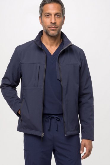 Result Men's Classic Softshell Jacket, Navy