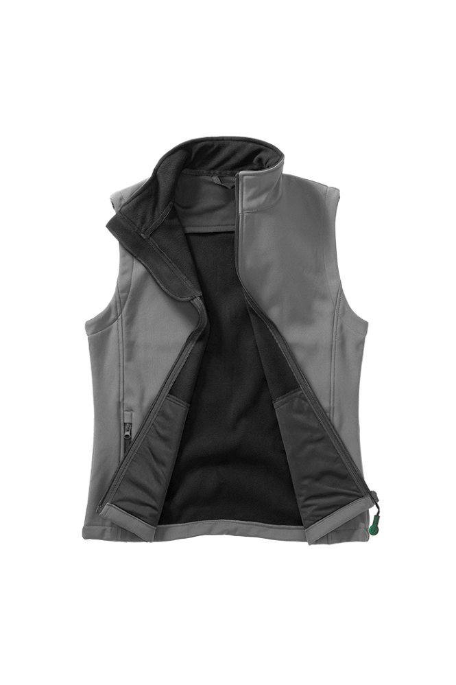 Result Men's Printable Softshell Bodywarmer, Charcoal