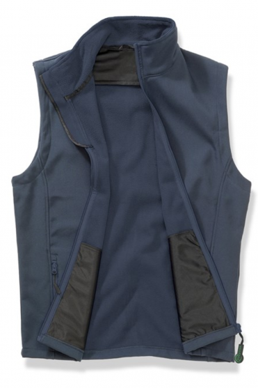 Result Men's Printable Softshell Bodywarmer, Navy