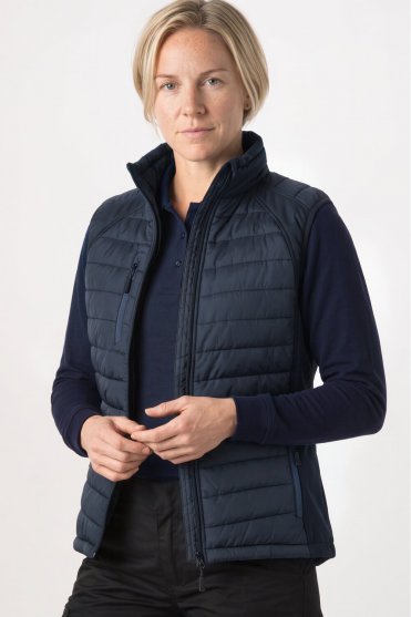 Result Unisex Compass Padded Softshell Gilet, Navy/Navy
