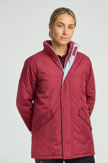 Result Unisex Core Winter Parka, Burgundy