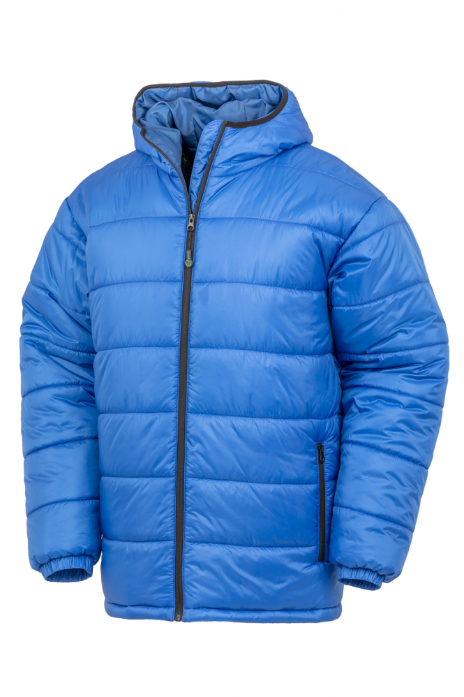 Result Unisex Hooded Padded Parka, Royal Blue
