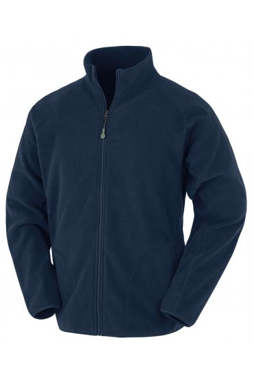 Result Unisex Lightweight Recycled Fleece, Navy