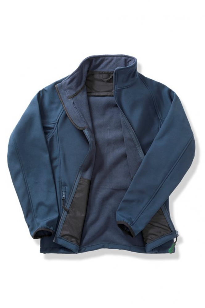 Result Women's Core Printable Softshell Jacket, Navy/Navy