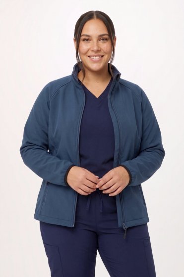 Result Women's Core Printable Softshell Jacket, Navy/Navy