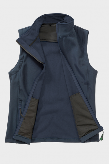 Result Women's Printable Softshell Bodywarmer, Navy