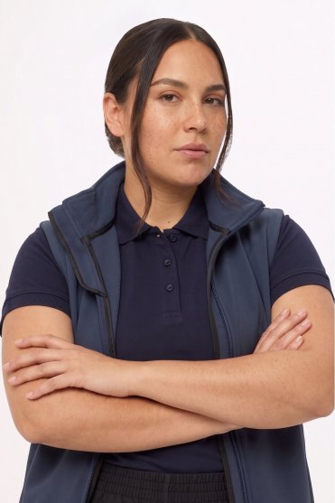 Result Women's Printable Softshell Bodywarmer, Navy