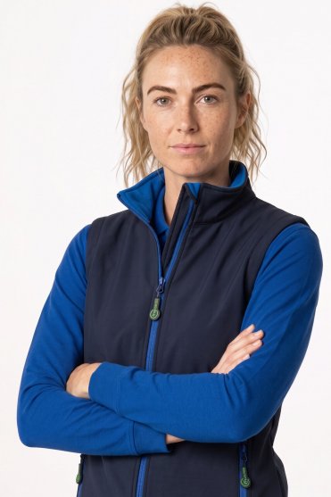 Result Women's Printable Softshell Bodywarmer, Royal Blue