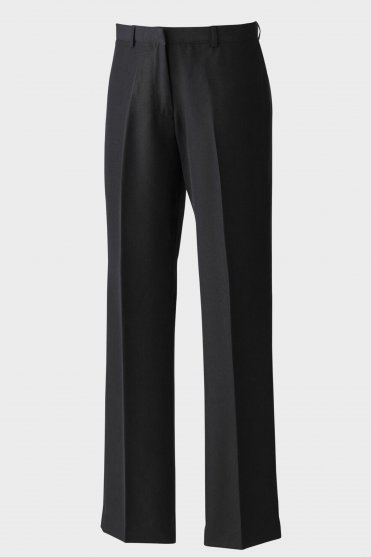 Simon Jersey Women's Straight Leg Trousers, Black