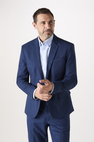 SJ Contemporary Men's Modern Fit Suit Jacket, Reg. Length, Blue