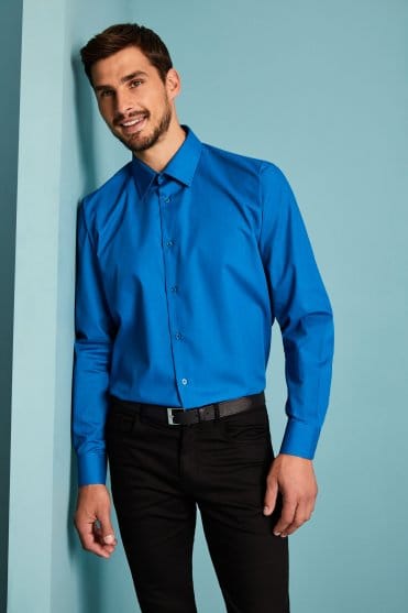 SJ Men's Long Sleeve Shirt, Teal
