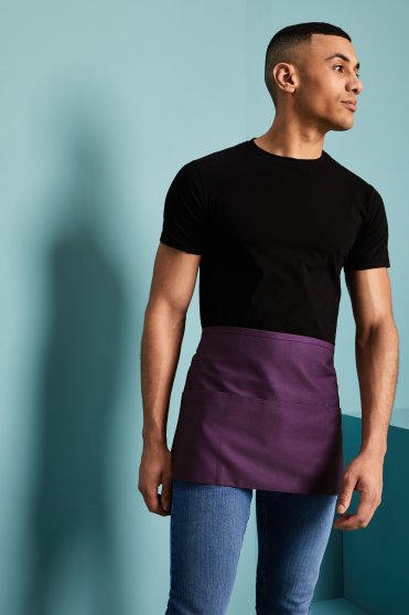 SJ Money Purse Apron, Plum