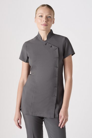 SJ Women's Asymmetrical Tunic, Grey