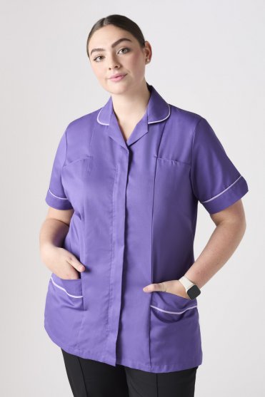 SJ Women's Healthcare Tunic, Purple/Lilac