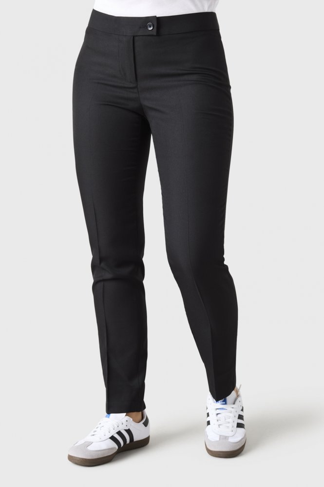 SJ Women's Lightweight Skinny Beauty Trousers, Black