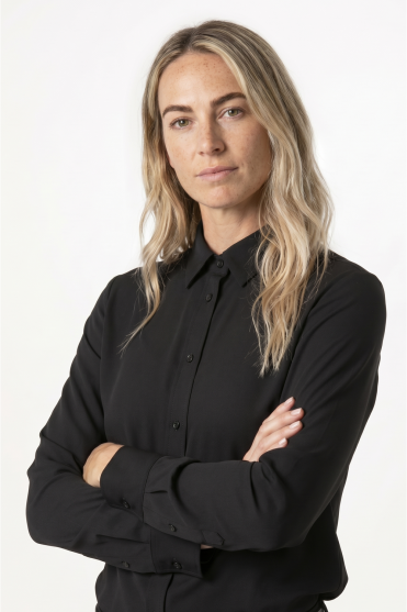 SJ Women's Long Sleeve Blouse, Black
