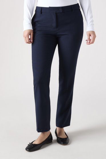 SJ Women's Slim Leg Trouser, Navy
