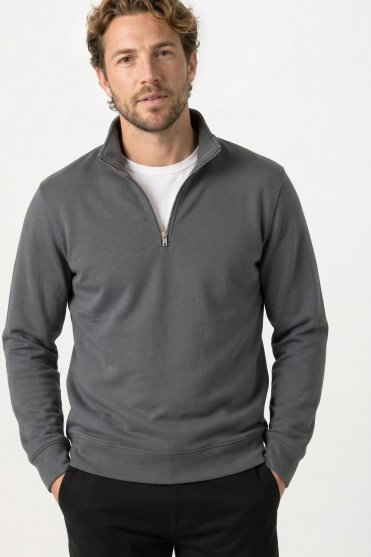 Stanley Stella Trucker 2.0 1/4 Zip Sweatshirt, Anthracite