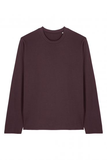 Stanley Stella Unisex Creator 2.0 Long Sleeve T-Shirt, Red Brown