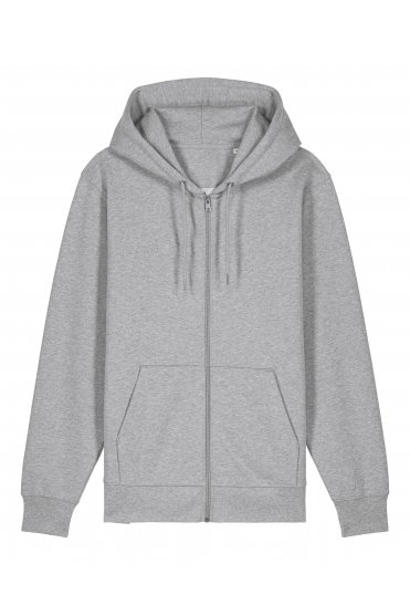 Stanley Stella Unisex Cultivator 2.0 Zip Through Hooded Sweatshirt, Grey