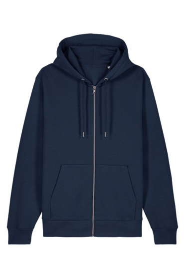 Stanley Stella Unisex Cultivator 2.0 Zip Through Hooded Sweatshirt, Navy