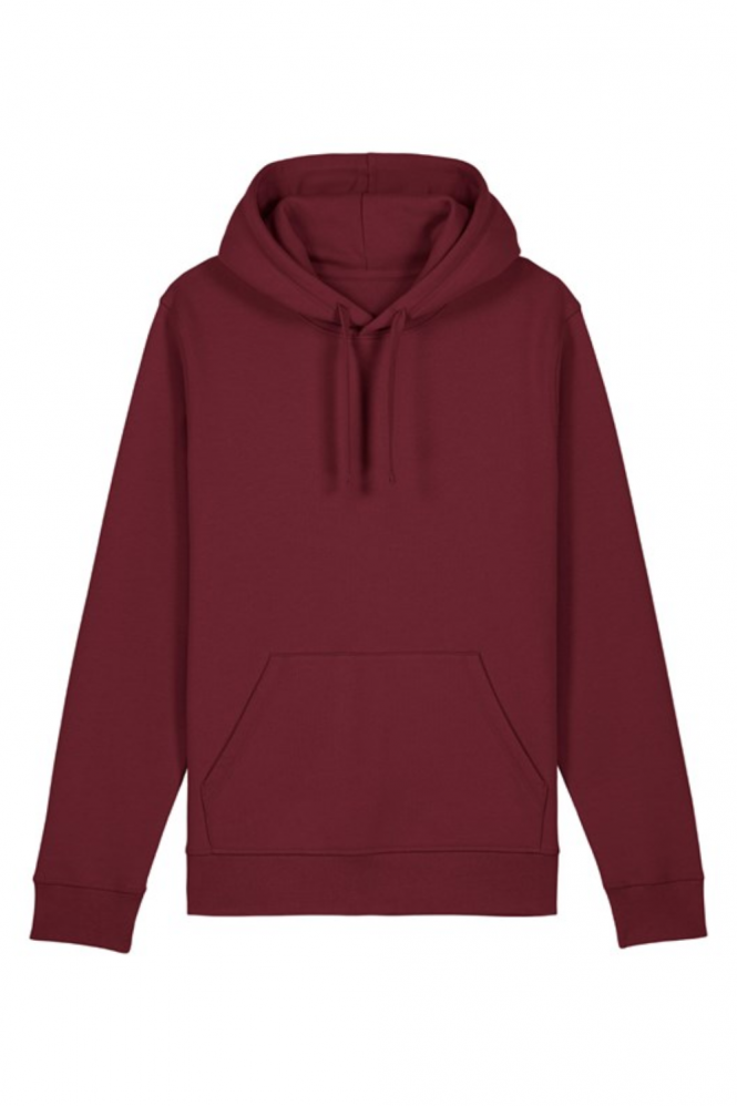 Stanley Stella Unisex Drummer 2.0 Hooded Sweatshirt, Burgundy