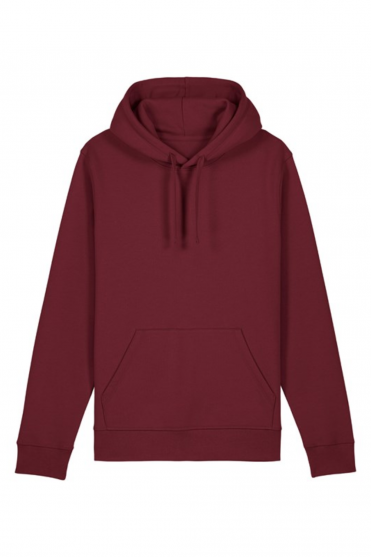 Stanley Stella Unisex Drummer 2.0 Hooded Sweatshirt, Burgundy