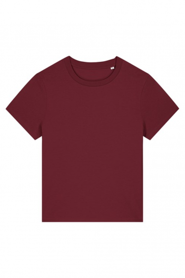 Stanley Stella Women's Muser Iconic T-Shirt, Burgundy