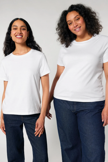Stanley Stella Women's Muser Iconic T-Shirt, White