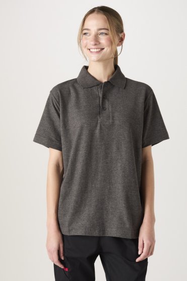 Uneek Classic Unisex Polo Shirt, Charcoal
