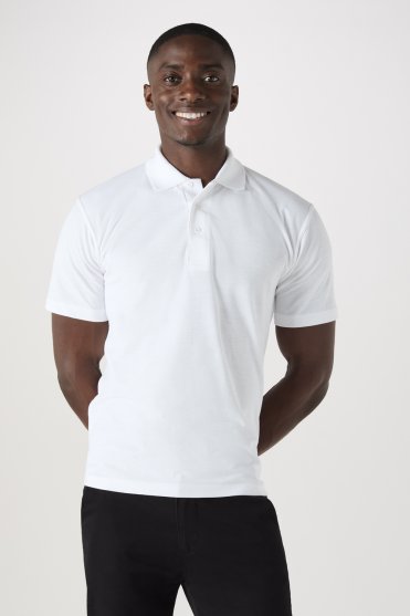 Uneek Classic Unisex Polo Shirt, White