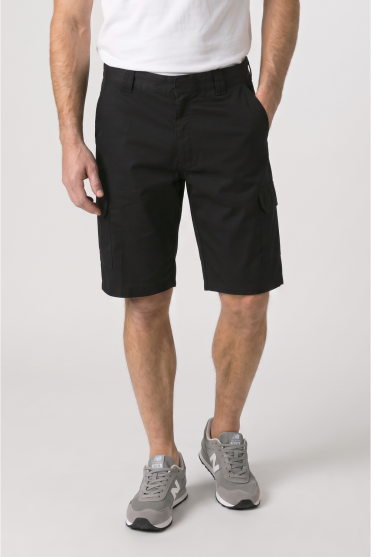 Uneek Men's Cargo Short, Black