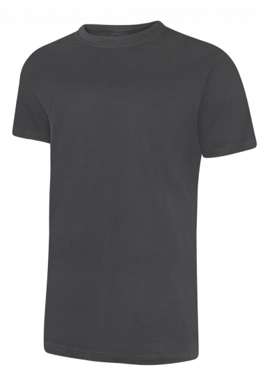 Uneek Unisex T-Shirt, Charcoal