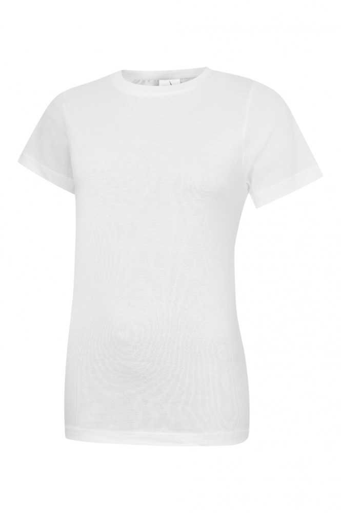 Uneek Women's Classic T-Shirt, White