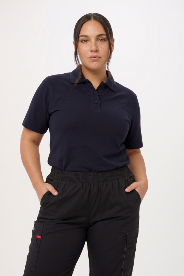 Uneek Women's Polo Shirt, Navy