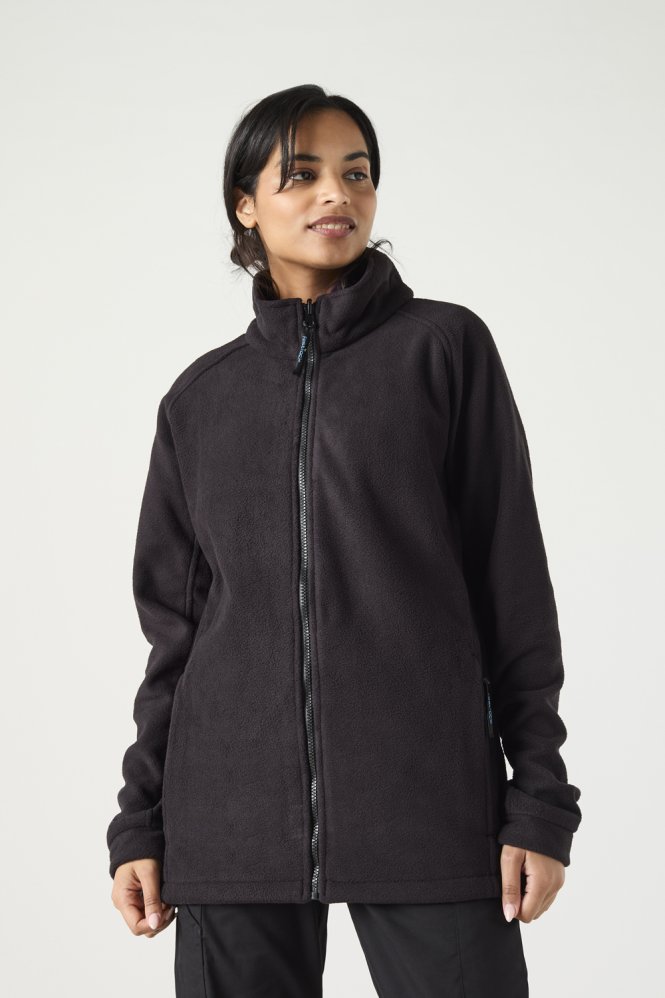 Unisex Anti-Pill Fleece Jacket, Black