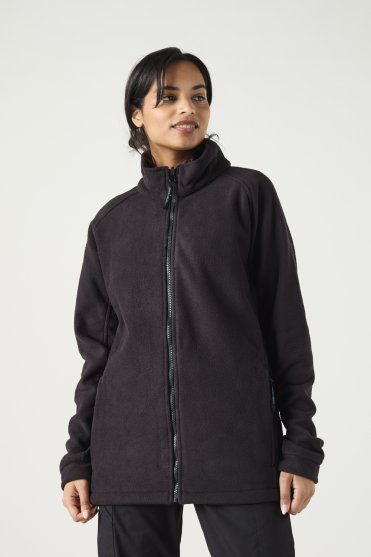 Unisex Anti-Pill Fleece Jacket, Black