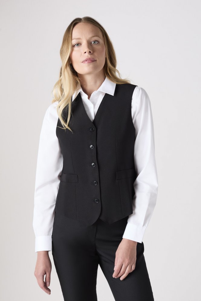 Women's Waistcoat, Black