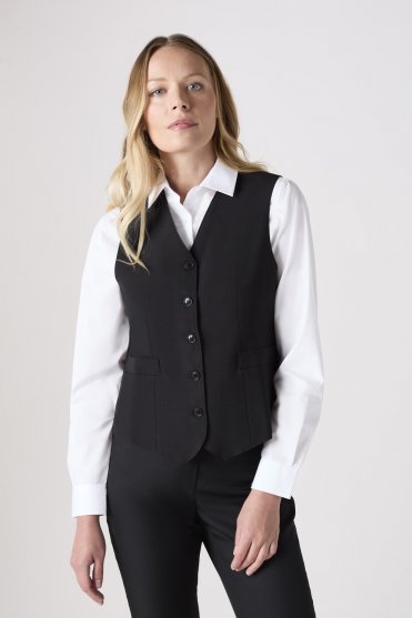 Women's Waistcoat, Black